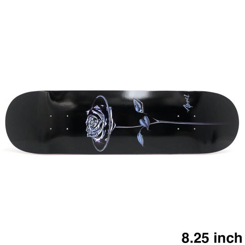 APRIL DECK エイプリル デッキ TEAM CHROME ROSE BLACK 8.25 スケートボード スケボー 1