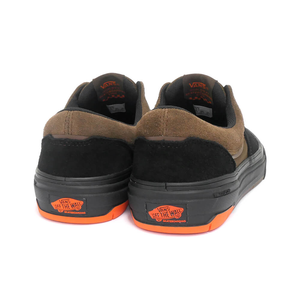 VANS SHOES バンズ シューズ スニーカー SKATE ERA WAFFLECUP BLACK/BROWN（US企画） スケートボード スケボー 3