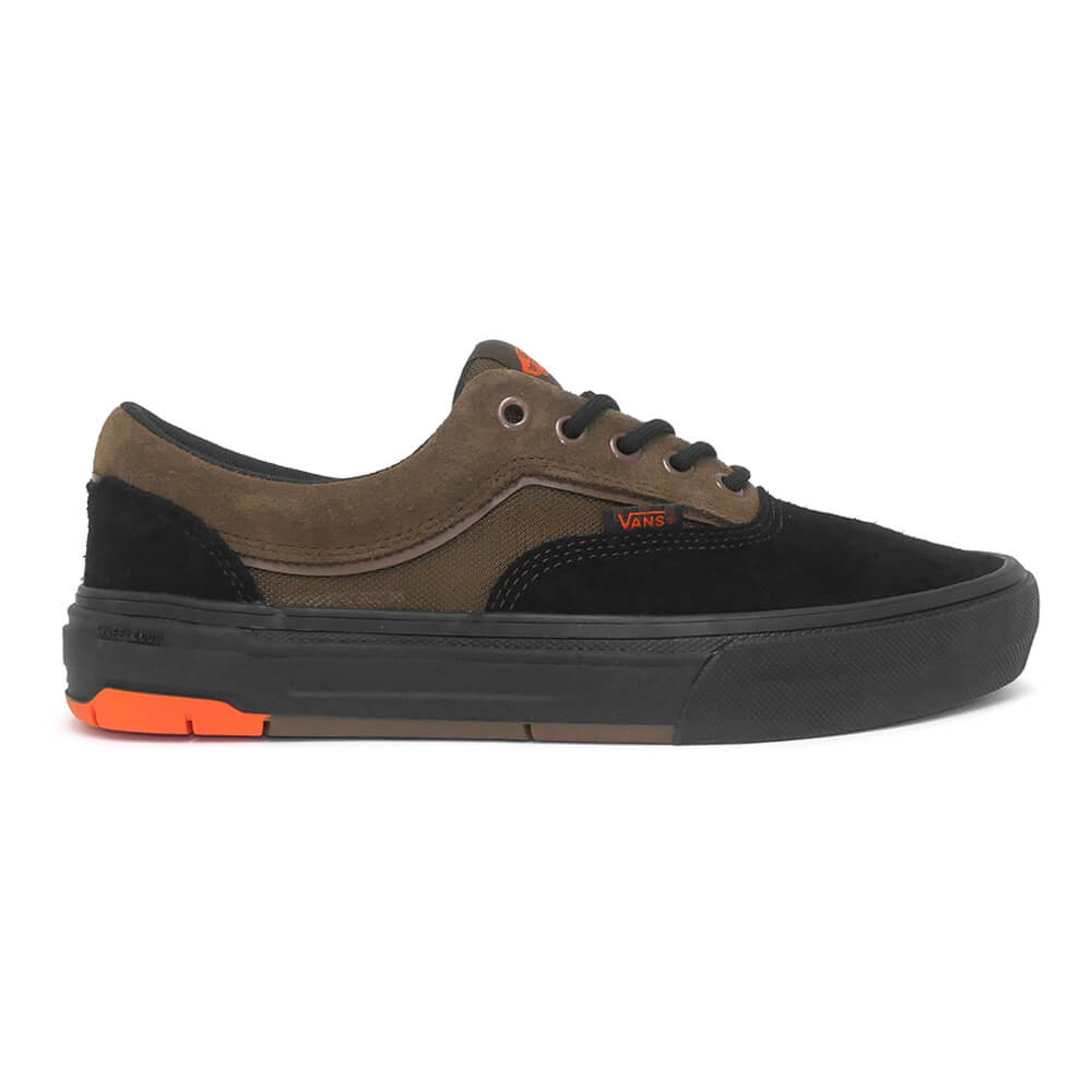 VANS SHOES バンズ シューズ スニーカー SKATE ERA WAFFLECUP BLACK/BROWN（US企画） スケートボード スケボー 4