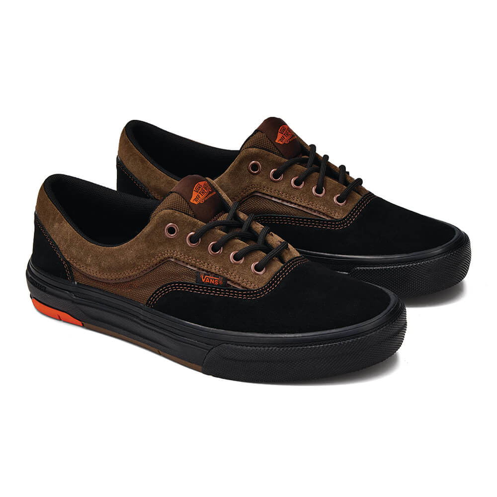 VANS SHOES バンズ シューズ スニーカー SKATE ERA WAFFLECUP BLACK/BROWN（US企画） スケートボード スケボー 8