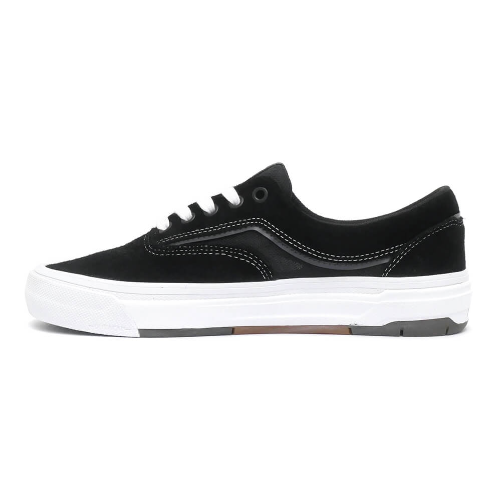 VANS SHOES バンズ シューズ スニーカー SKATE ERA WAFFLECUP BLACK/WHITE（US企画） スケートボード スケボー 5