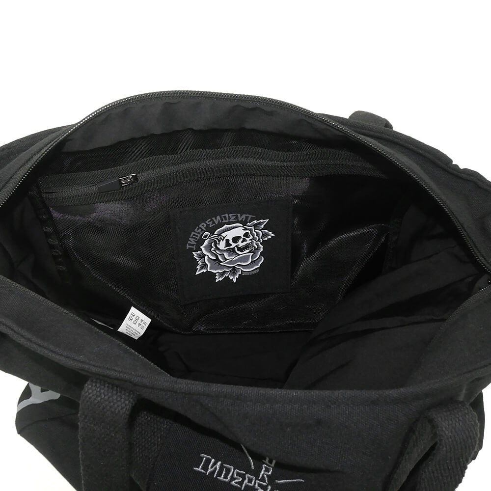 INDEPENDENT BAG インディペンデント バッグ DRESSEN UTILITY TOTE BAG BLACK スケートボード スケボー 4