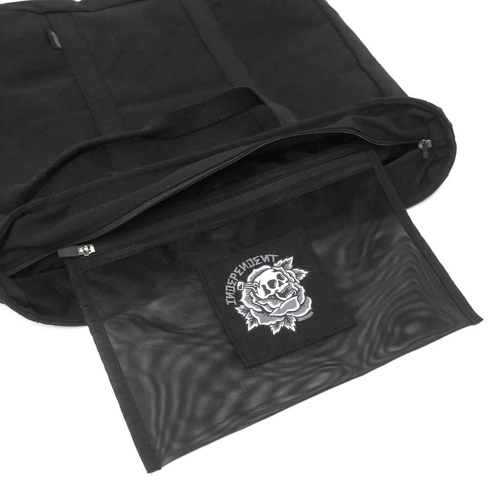 INDEPENDENT BAG インディペンデント バッグ DRESSEN UTILITY TOTE BAG BLACK スケートボード スケボー 5