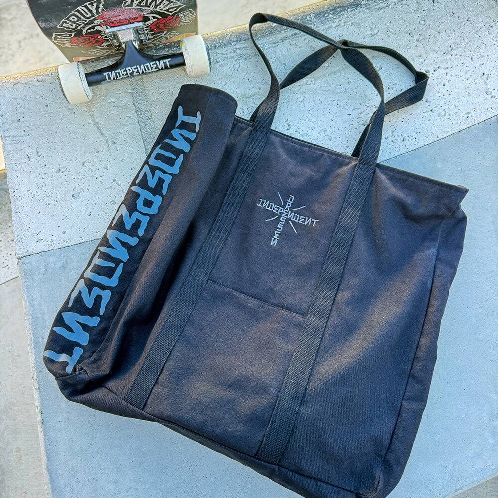 INDEPENDENT BAG インディペンデント バッグ DRESSEN UTILITY TOTE BAG BLACK スケートボード スケボー 9