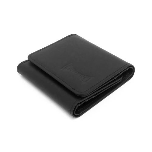 INDEPENDENT WALLET インディペンデント サイフ SPAN LEATHER WALLET BLACK スケートボード スケボー 3