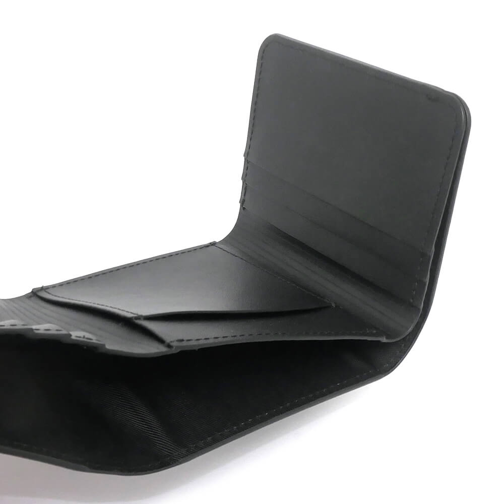 INDEPENDENT WALLET インディペンデント サイフ SPAN LEATHER WALLET BLACK スケートボード スケボー 5