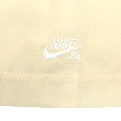 NIKE SB S/S SHIRT ナイキSB 半袖シャツ SB TRY IT BUTTON UP COCONUT MILK スケートボード スケボー5