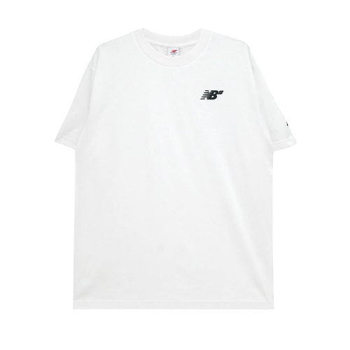 NEW BALANCE NUMERIC T-SHIRT ニューバランス ヌメリック Tシャツ SMALL LOGO WHITE スケートボード スケボー 