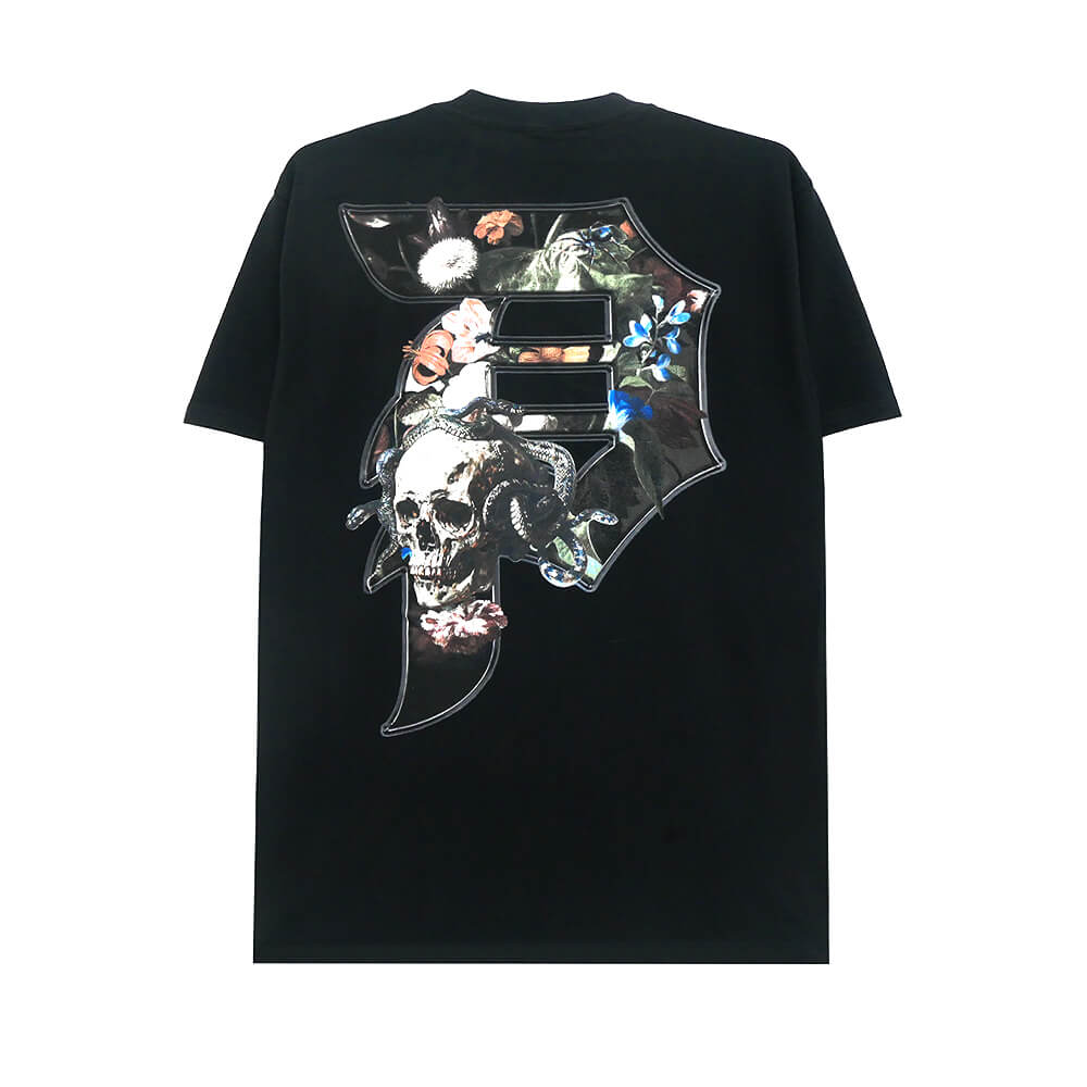 PRIMITIVE T-SHIRT プリミティブ Tシャツ EXIST BLACK スケートボード スケボー 