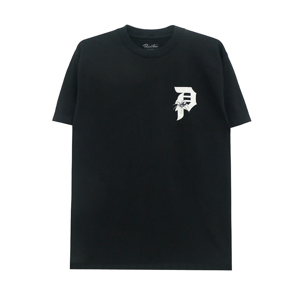 PRIMITIVE T-SHIRT プリミティブ Tシャツ EXIST BLACK スケートボード スケボー 1