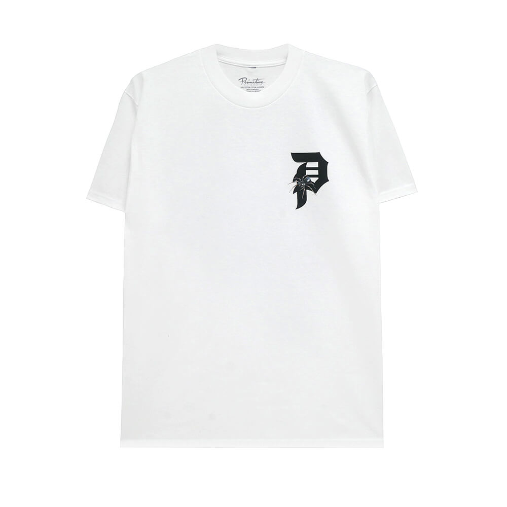 PRIMITIVE T-SHIRT プリミティブ Tシャツ EXIST WHITE スケートボード スケボー 1