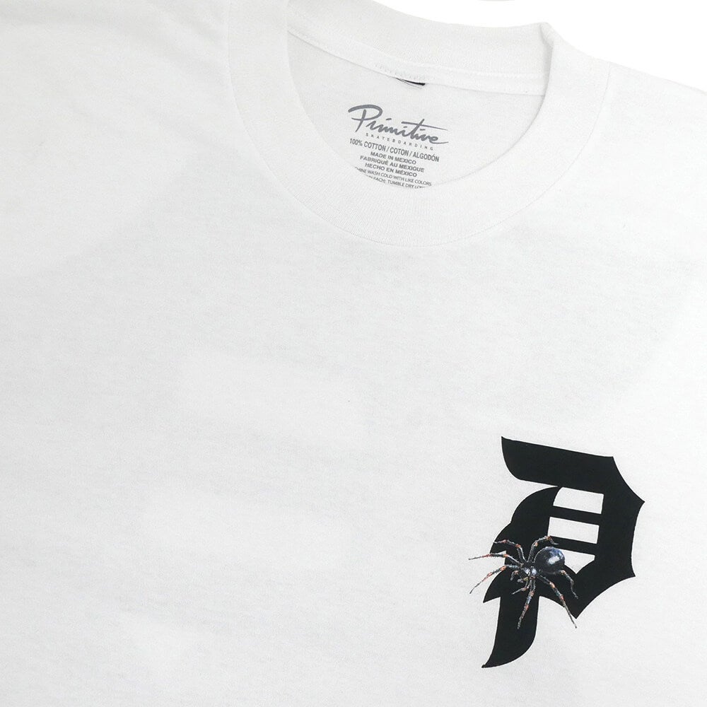 PRIMITIVE T-SHIRT プリミティブ Tシャツ EXIST WHITE スケートボード スケボー 2