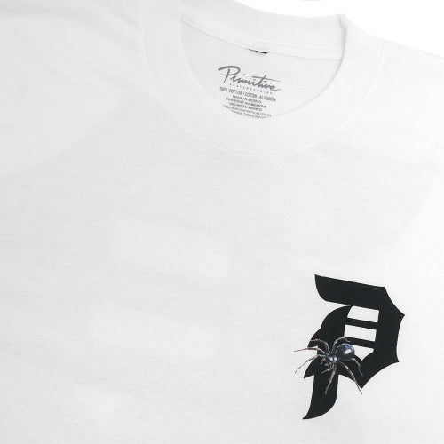 PRIMITIVE T-SHIRT プリミティブ Tシャツ EXIST WHITE スケートボード スケボー 2