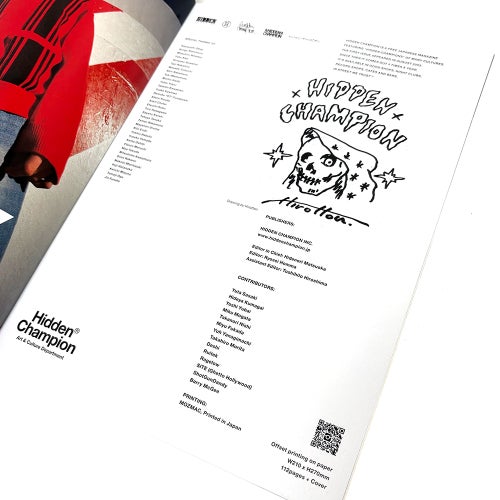 HIDDEN CHAMPION 雑誌 #80（SPRING 2026） スケートボード スケボー 01