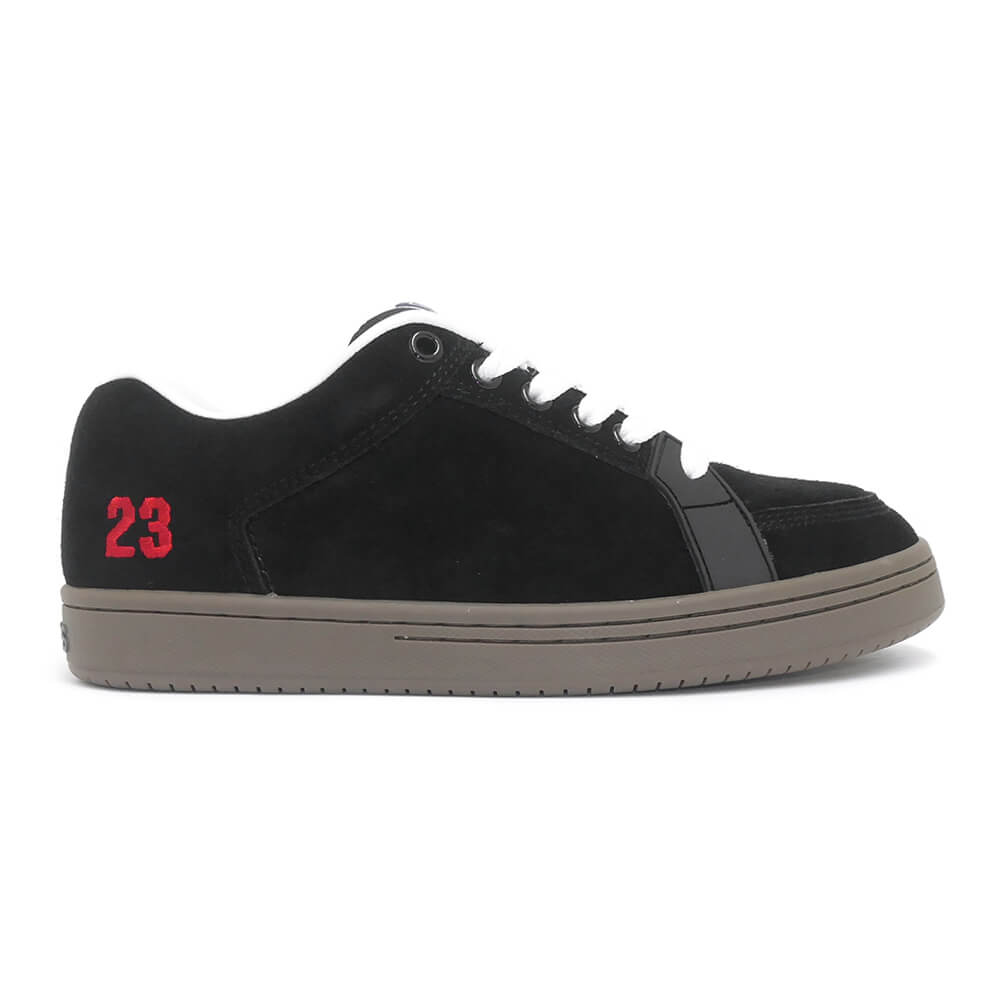 ETNIES SHOES エトニーズ シューズ スニーカー SAL23 BLACK/WHITE/RED スケートボード スケボー 4