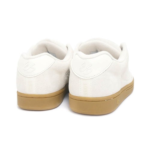 ES SHOES エス シューズ スニーカー アクセル ACCEL WHITE/GUM スケートボード スケボー　3