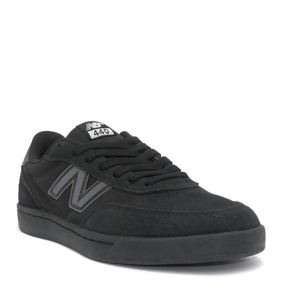 NEW BALANCE NUMERIC SHOES ニューバランス ヌメリック シューズ スニーカー 440 V2 UN440BVU BLACK/BLACK スケートボード スケボー 1