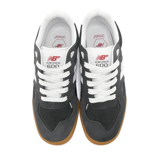 NEW BALANCE NUMERIC SHOES ニューバランス ヌメリック シューズ スニーカー TOM KNOX 600 UN600PWG DARK GREY/WHITE スケートボード スケボー 2