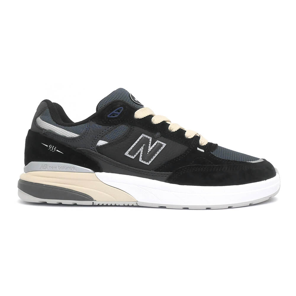 NEW BALANCE NUMERIC SHOES ニューバランス ヌメリック シューズ スニーカー ANDREW REYNOLDS 933 UN933BNT BLACK/NAVY スケートボード スケボー 4