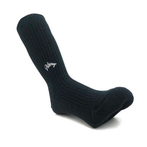 WHIMSY SOCKS ウィムジー ソックス 靴下 EMJAY BLACK スケートボード スケボー 