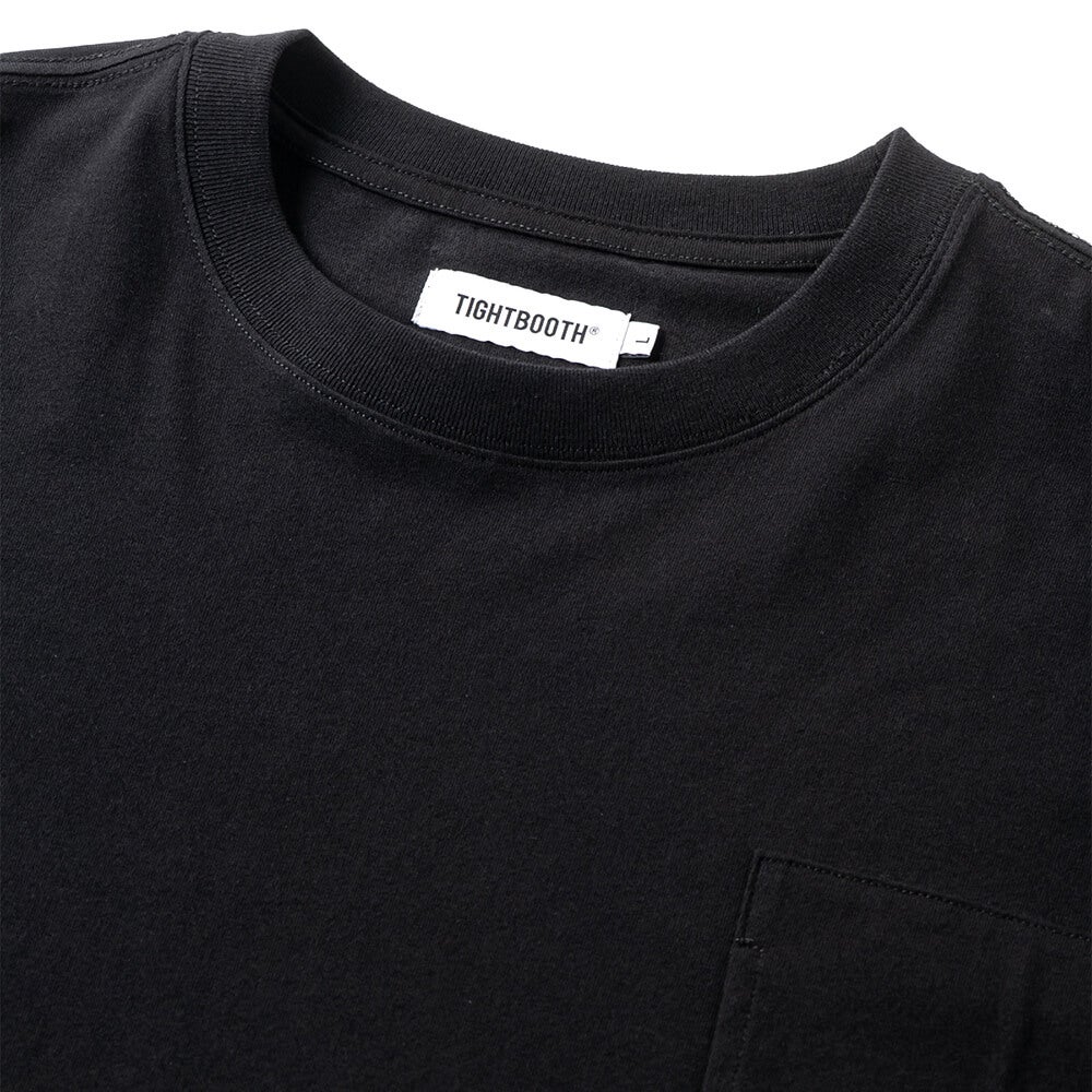  TIGHTBOOTH（TBPR） LONG SLEEVE タイトブース ロングスリーブTシャツ LABEL LOGO BLACK スケートボード スケボー 2