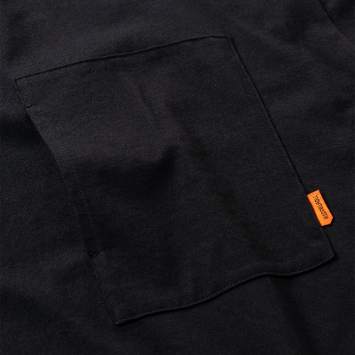  TIGHTBOOTH（TBPR） LONG SLEEVE タイトブース ロングスリーブTシャツ LABEL LOGO BLACK スケートボード スケボー 3