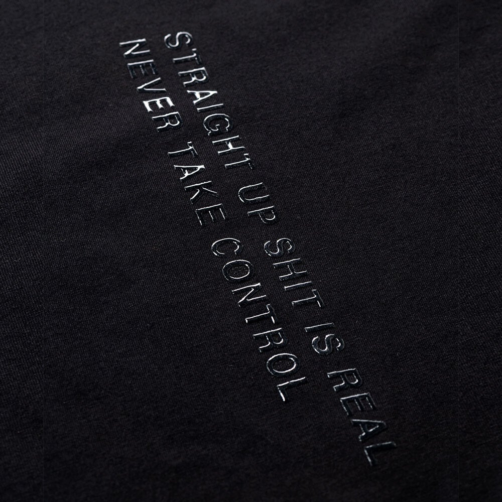  TIGHTBOOTH（TBPR） LONG SLEEVE タイトブース ロングスリーブTシャツ LABEL LOGO BLACK スケートボード スケボー 6