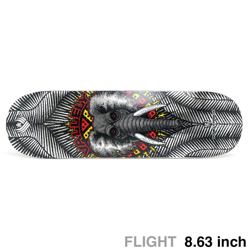 POWELL PERALTA DECK パウエルペラルタ デッキ MIKE VALLELY ELEPHANT SILVER FOIL FLIGHT 8.63 スケートボード スケボー 1