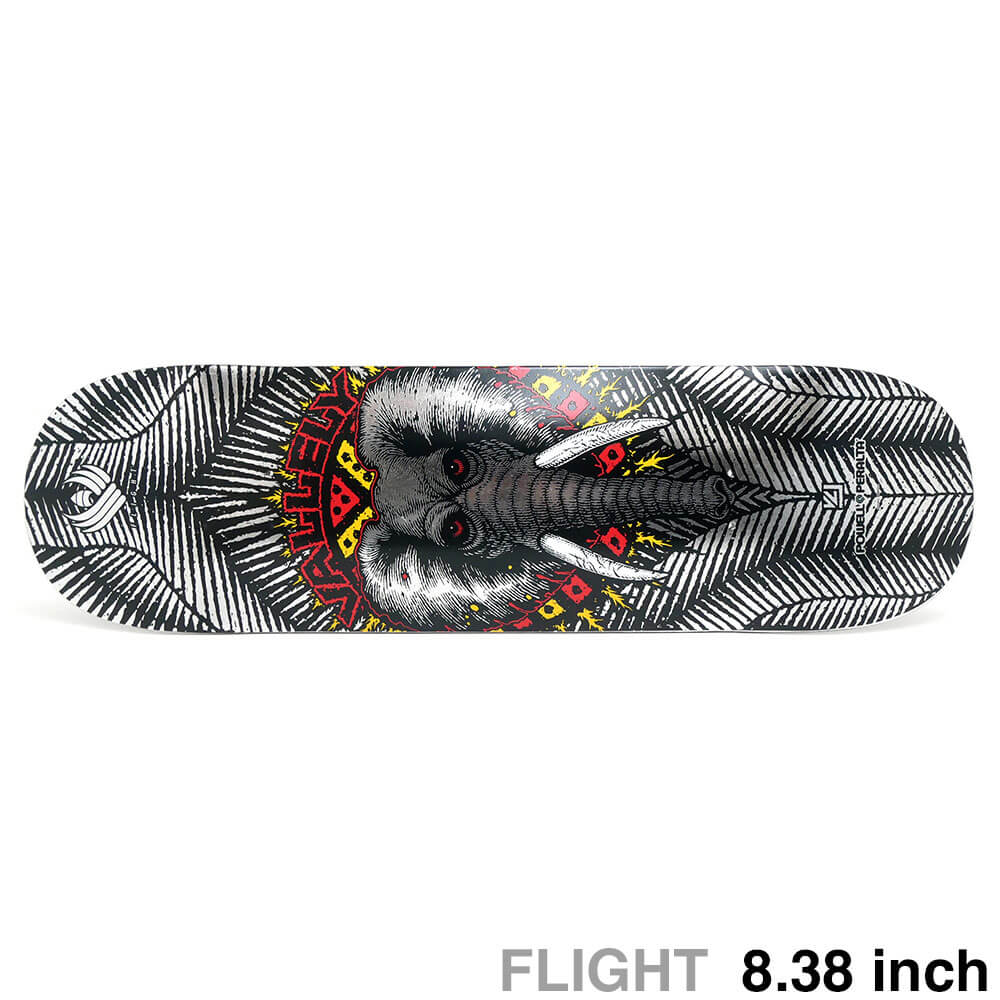 POWELL PERALTA DECK パウエルペラルタ デッキ MIKE VALLELY ELEPHANT SILVER FOIL FLIGHT 8.38 スケートボード スケボー 1