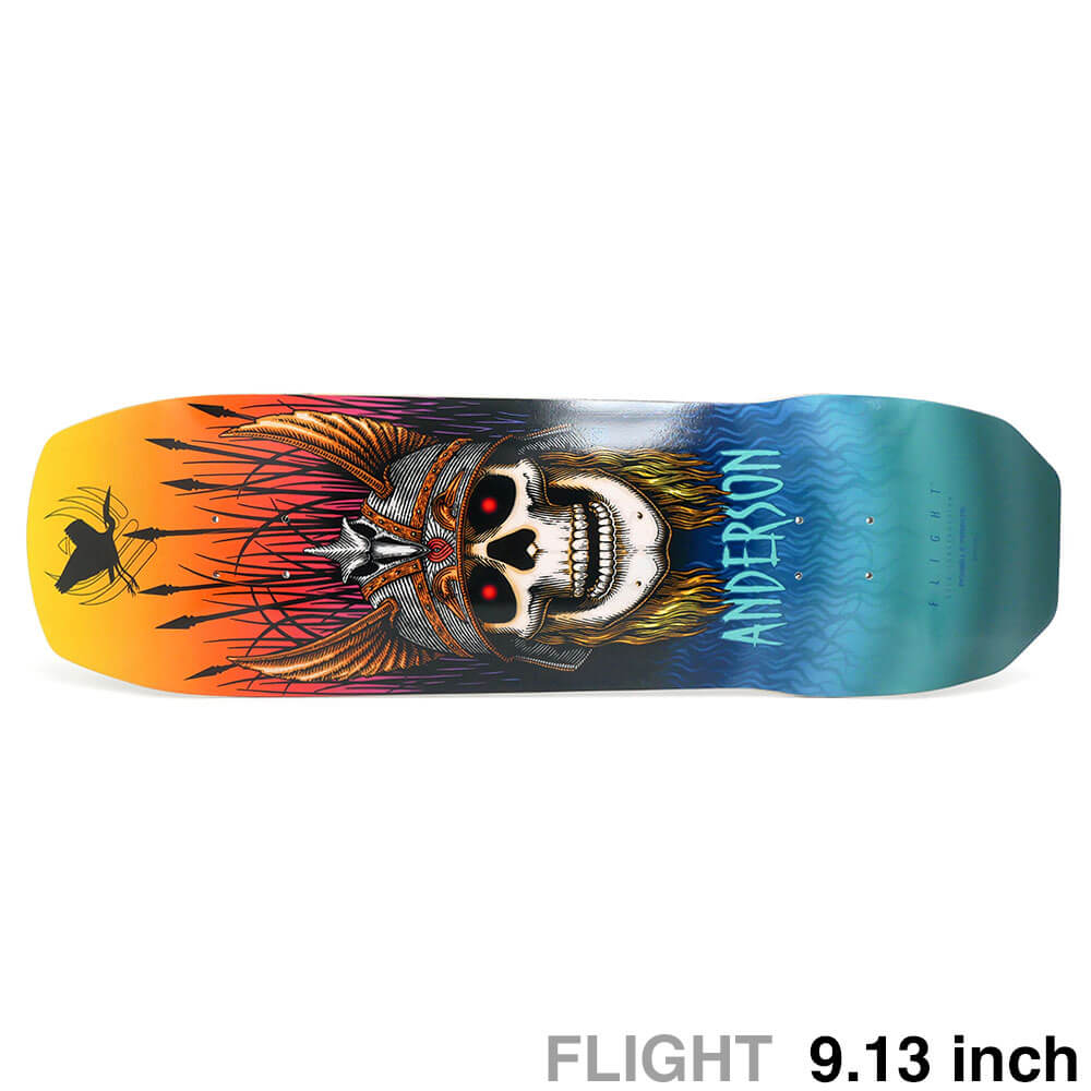 POWELL PERALTA DECK パウエルペラルタ デッキ ANDY ANDERSON HERON SKULL FLIGHT 9.13 スケートボード スケボー 1