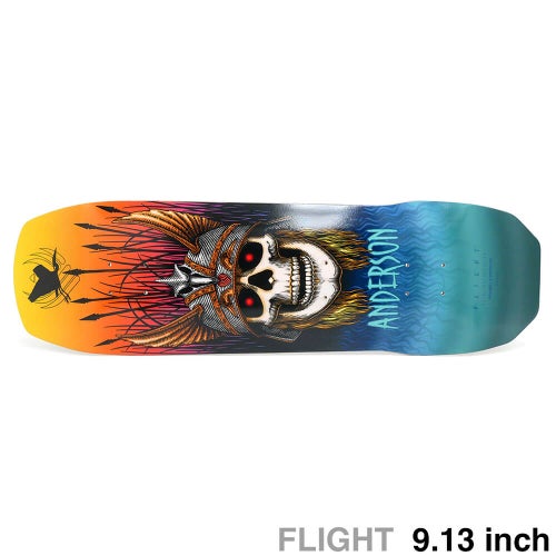 POWELL PERALTA DECK パウエルペラルタ デッキ ANDY ANDERSON HERON SKULL FLIGHT 9.13 スケートボード スケボー 1