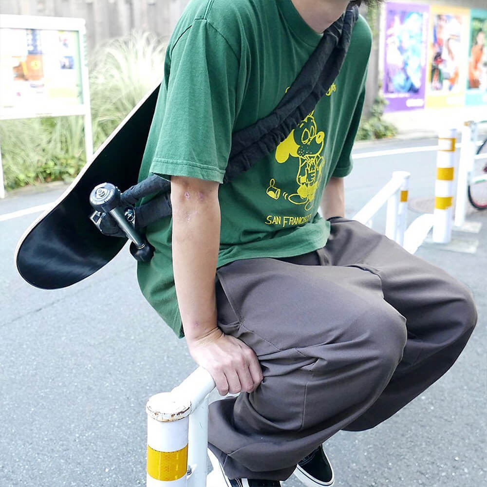 B&C SKATE STRAP ビーアンドシー スケートボードストラップ CITY CYCLE SKATE LIFE STYLE DEEP FOREST スケートボード スケボー 6