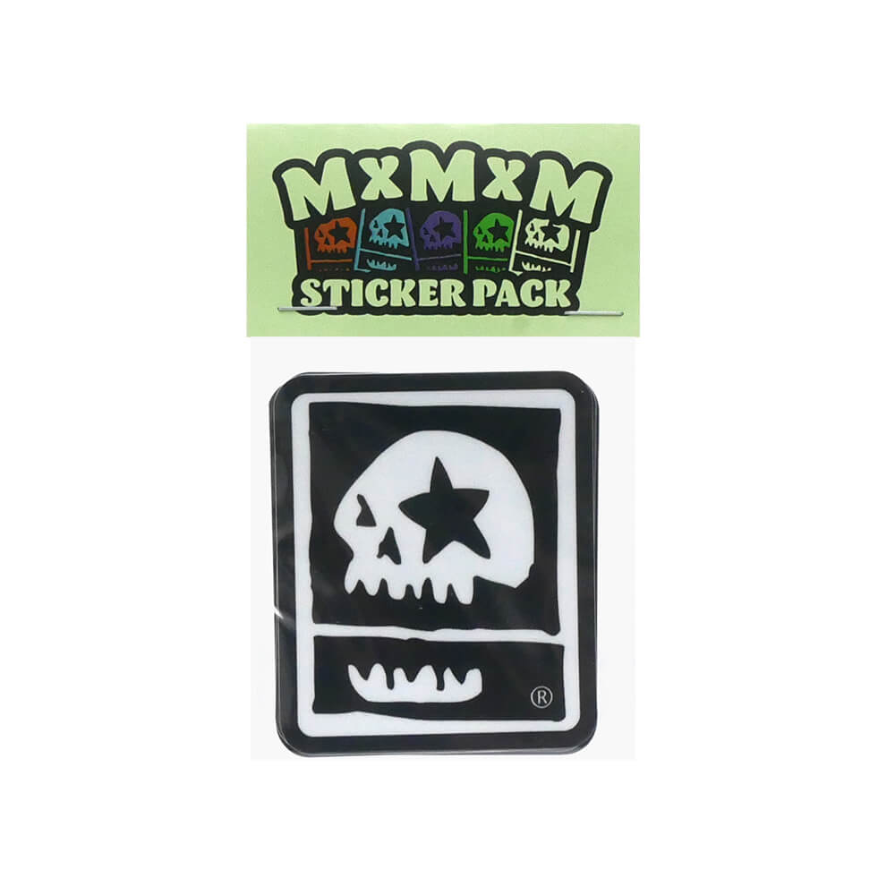 MAGICAL MOSH MISFITS STICKER PACK マジカルモッシュミスフィッツ ステッカーパック MxMxM DOKURO STICKER PACK（5枚入り） スケートボード スケボー1
