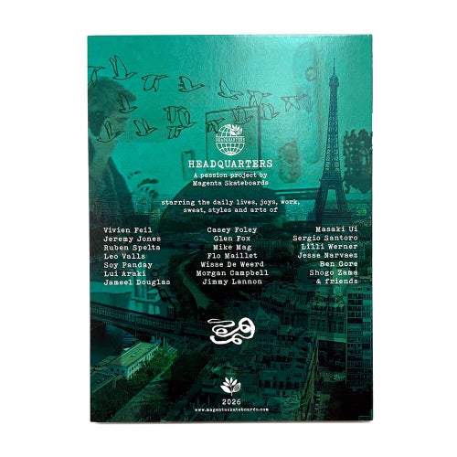 MAGENTA DVD マゼンタ HEADQUARTERS スケートボード スケボー 01