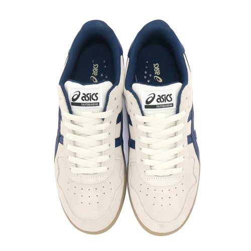 ASICS SKATEBOARDING SHOES アシックススケートボーディング シューズ スニーカー JAPAN PRO CREAM/INDEPENDENCE BLUE スケートボード スケボー　2