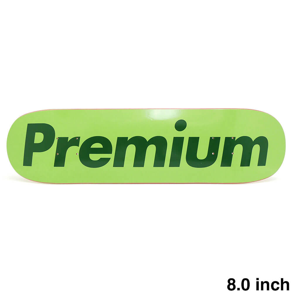PREMIUM DECK プレミアム デッキ TEAM SUPREMIUM PATTY GREEN 8.0 スケートボード スケボー 1
