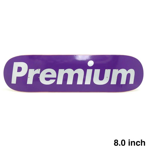 PREMIUM DECK プレミアム デッキ TEAM SUPREMIUM PURPLE SILK 8.0 スケートボード スケボー 1