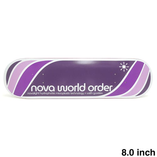 NOVA WORLD ORDER DECK ノバワールドオーダー デッキ TEAM NOVALIGHT 8.0 スケートボード スケボー 1