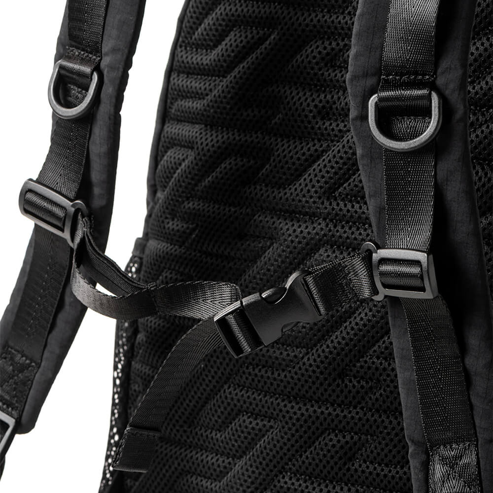 TIGHTBOOTH（TBPR）BACKPACK タイトブース バックパック リュック DOUBLE POCKET RIPSTOP BACKPACK BLACK スケートボード スケボー　4