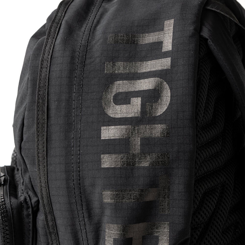 TIGHTBOOTH（TBPR）BACKPACK タイトブース バックパック リュック DOUBLE POCKET RIPSTOP BACKPACK BLACK スケートボード スケボー　6