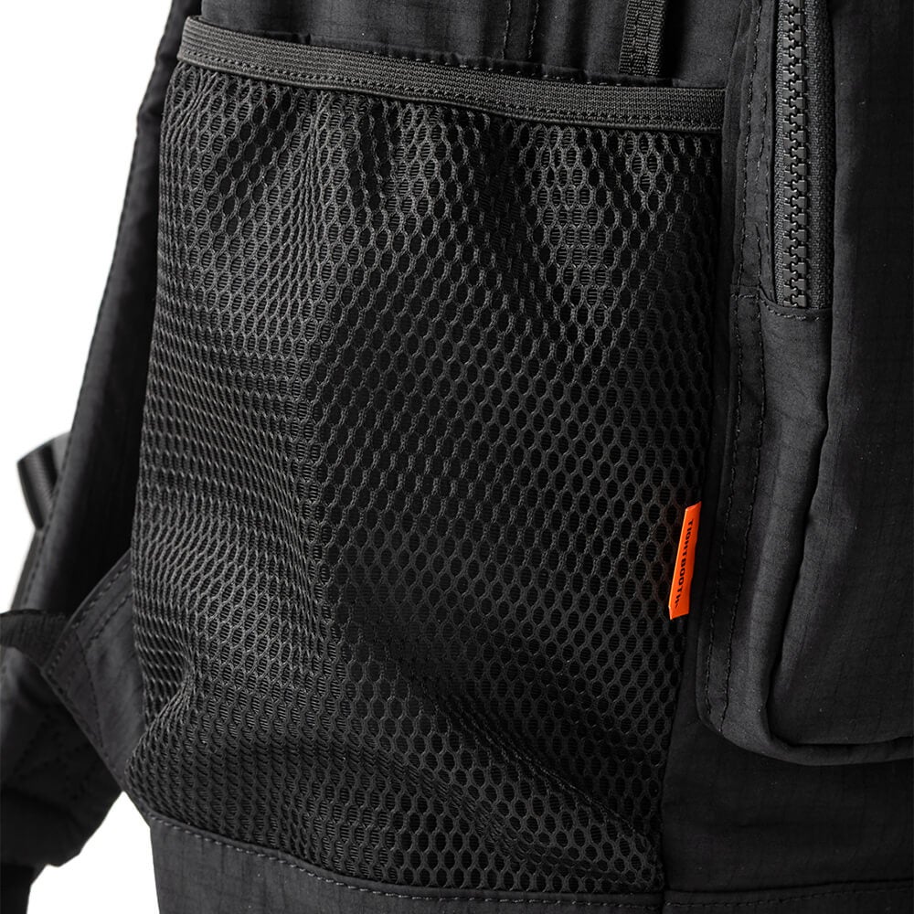 TIGHTBOOTH（TBPR）BACKPACK タイトブース バックパック リュック DOUBLE POCKET RIPSTOP BACKPACK BLACK スケートボード スケボー　7