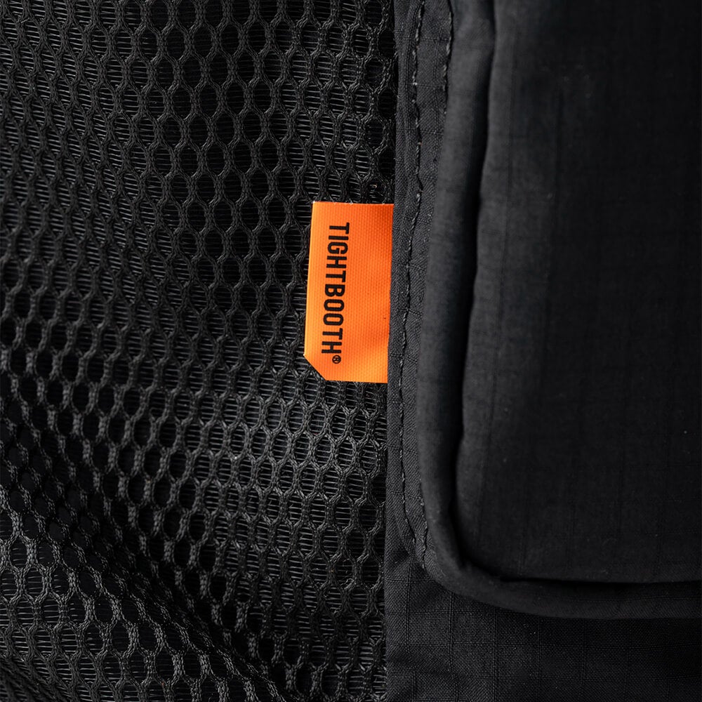 TIGHTBOOTH（TBPR）BACKPACK タイトブース バックパック リュック DOUBLE POCKET RIPSTOP BACKPACK BLACK スケートボード スケボー　8