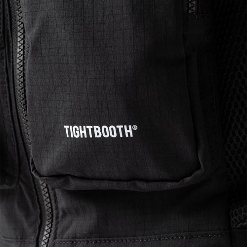 TIGHTBOOTH（TBPR）BACKPACK タイトブース バックパック リュック DOUBLE POCKET RIPSTOP BACKPACK BLACK スケートボード スケボー　9