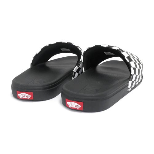 VANS SANDAL バンズ サンダル LA COSTA SLIDE-ON CHECKERBOARD WHITE/BLACK（US企画） スケートボード スケボー 3