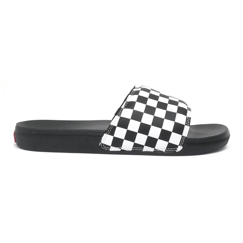 VANS SANDAL バンズ サンダル LA COSTA SLIDE-ON CHECKERBOARD WHITE/BLACK（US企画） スケートボード スケボー 4