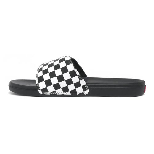 VANS SANDAL バンズ サンダル LA COSTA SLIDE-ON CHECKERBOARD WHITE/BLACK（US企画） スケートボード スケボー 5