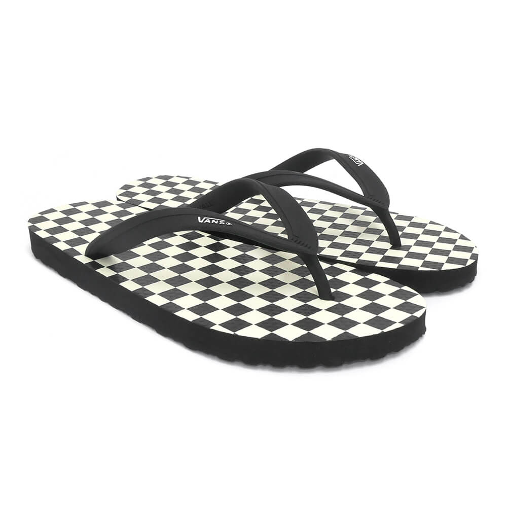 VANS SANDAL バンズ サンダル MAKENA CHECKERBOARD BLACK/MARSHMALLOW（US企画） スケートボード スケボー 1