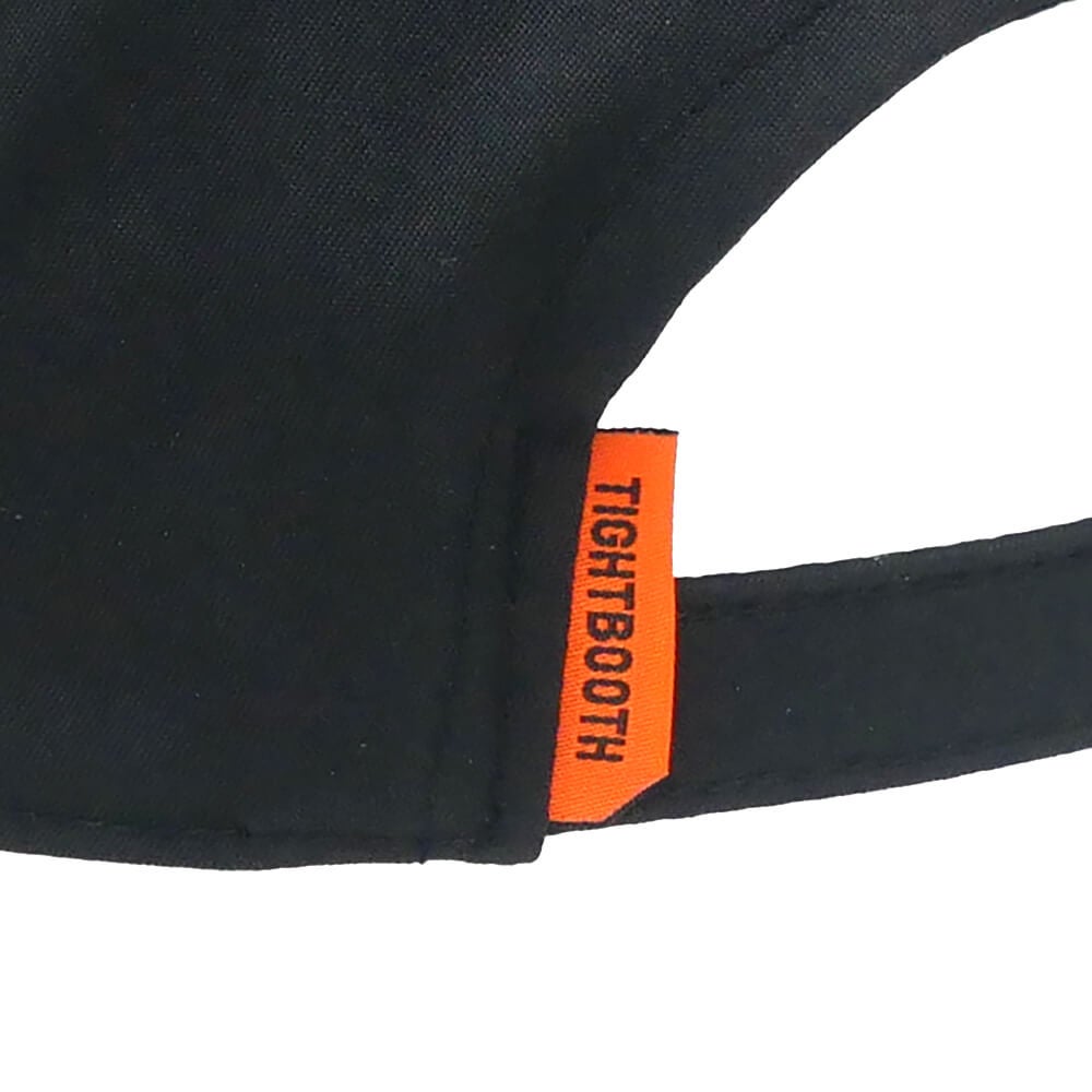 TIGHTBOOTH（TBPR）CAP タイトブース キャップ FNCTION TWILL KOKO 6 PANEL BLACK スケートボード スケボー 4