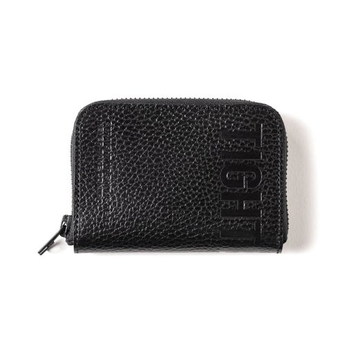 TIGHTBOOTH（TBPR）WALLET タイトブース サイフ LEATHER ZIP WALLET BLACK スケートボード スケボー　1