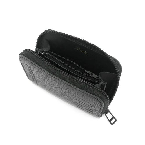 TIGHTBOOTH（TBPR）WALLET タイトブース サイフ LEATHER ZIP WALLET BLACK スケートボード スケボー　3